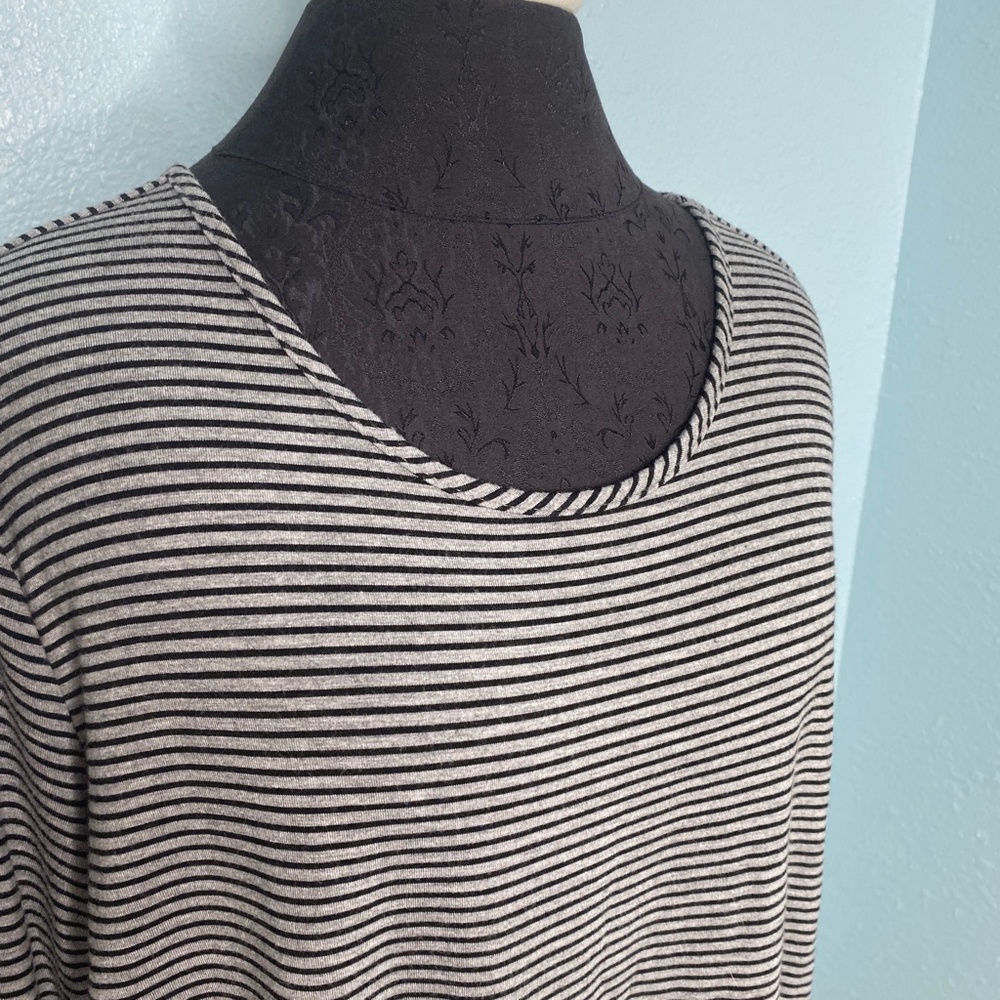 Workshop Plus Size Tunic Grey Black - image 4